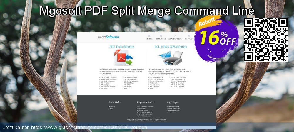 Mgosoft PDF Split Merge Command Line toll Ermäßigungen Bildschirmfoto