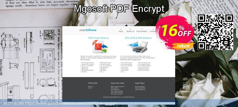 Mgosoft PDF Encrypt verwunderlich Diskont Bildschirmfoto