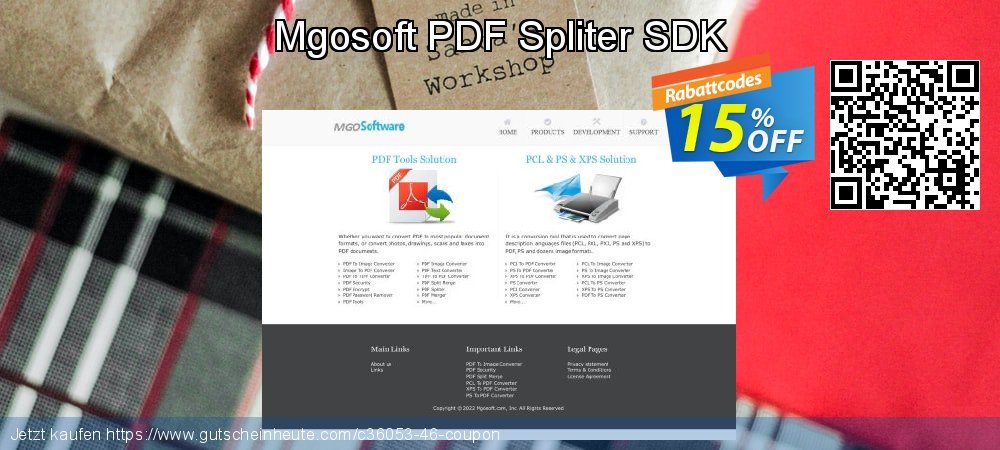 Mgosoft PDF Spliter SDK spitze Außendienst-Promotions Bildschirmfoto