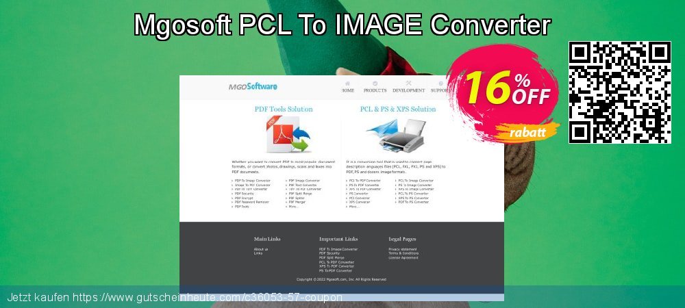 Mgosoft PCL To IMAGE Converter großartig Nachlass Bildschirmfoto