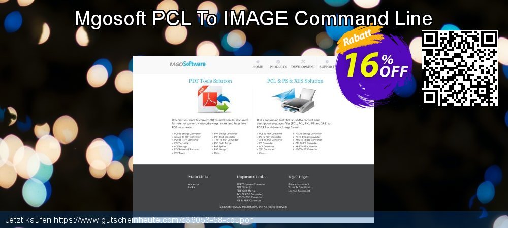 Mgosoft PCL To IMAGE Command Line wunderbar Diskont Bildschirmfoto