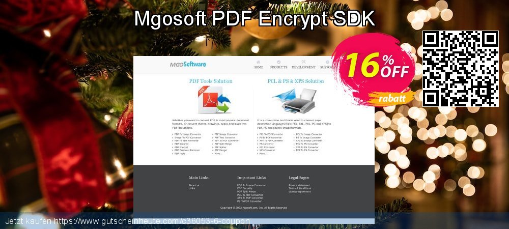 Mgosoft PDF Encrypt SDK Exzellent Disagio Bildschirmfoto