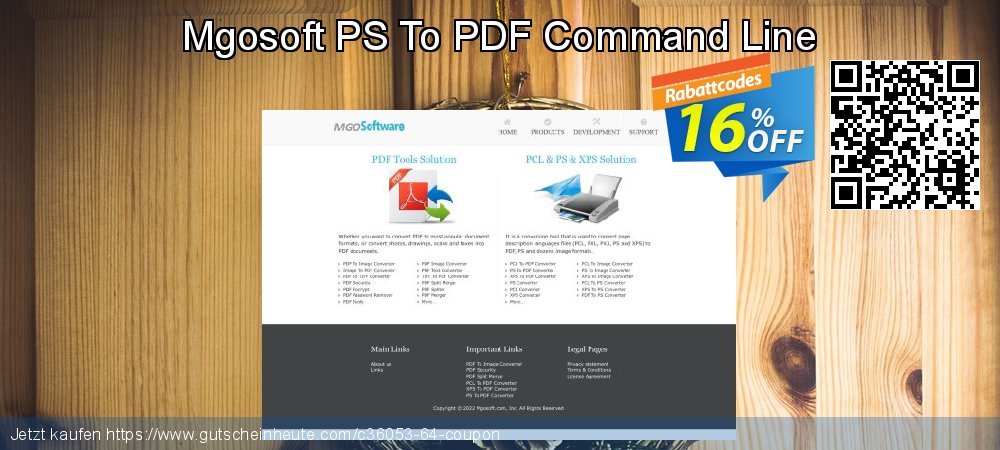 Mgosoft PS To PDF Command Line überraschend Preisreduzierung Bildschirmfoto