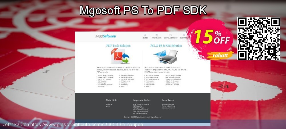 Mgosoft PS To PDF SDK formidable Preisnachlass Bildschirmfoto