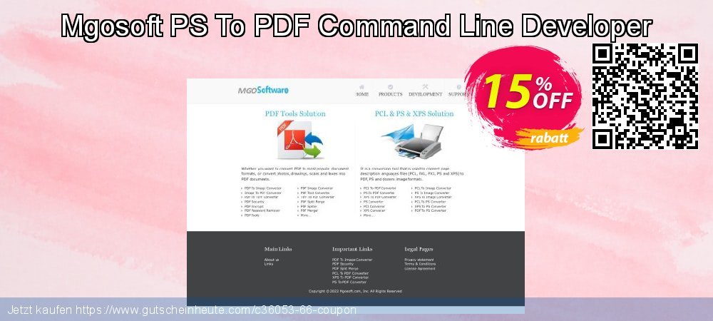 Mgosoft PS To PDF Command Line Developer verwunderlich Förderung Bildschirmfoto