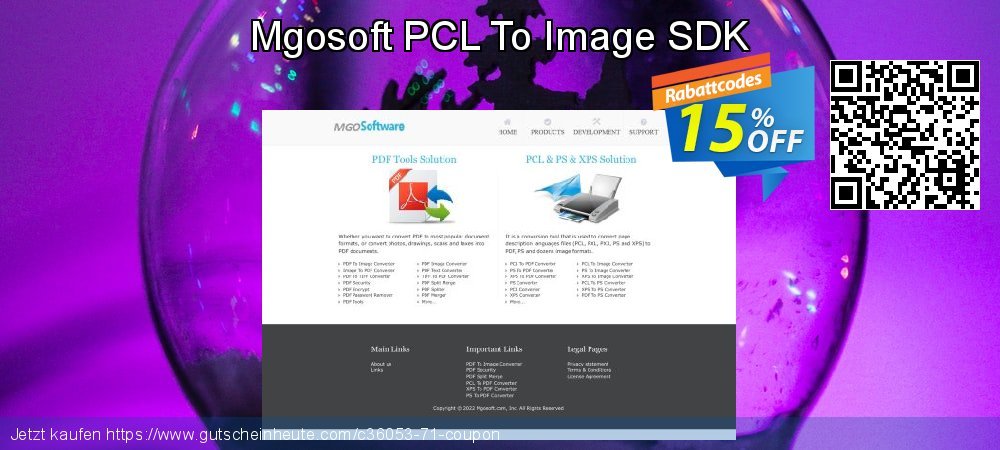 Mgosoft PCL To Image SDK aufregenden Preisnachlässe Bildschirmfoto