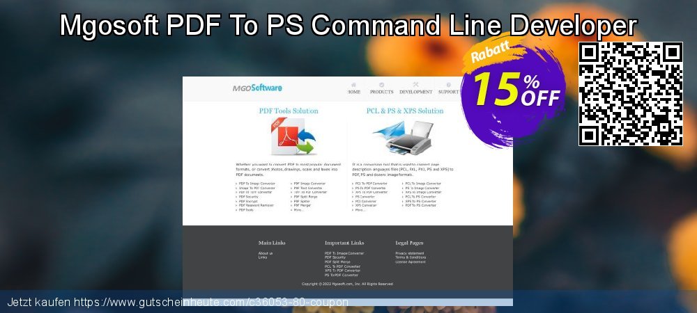 Mgosoft PDF To PS Command Line Developer uneingeschränkt Außendienst-Promotions Bildschirmfoto