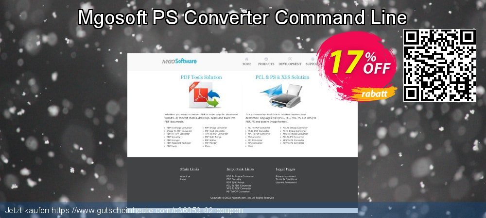 Mgosoft PS Converter Command Line ausschließenden Preisnachlass Bildschirmfoto