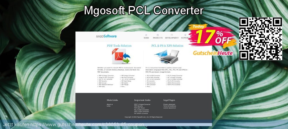 Mgosoft PCL Converter erstaunlich Sale Aktionen Bildschirmfoto