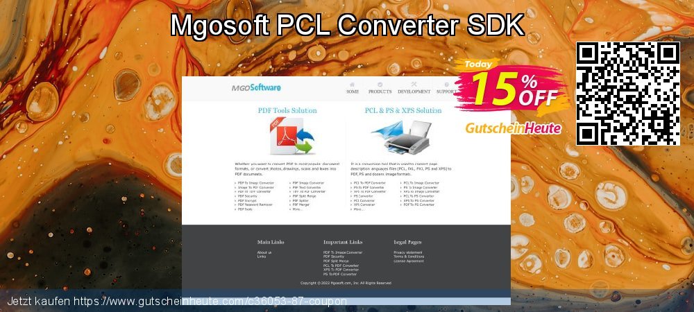 Mgosoft PCL Converter SDK fantastisch Ermäßigungen Bildschirmfoto