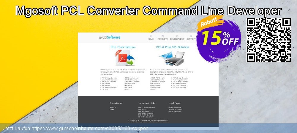 Mgosoft PCL Converter Command Line Developer großartig Preisnachlässe Bildschirmfoto