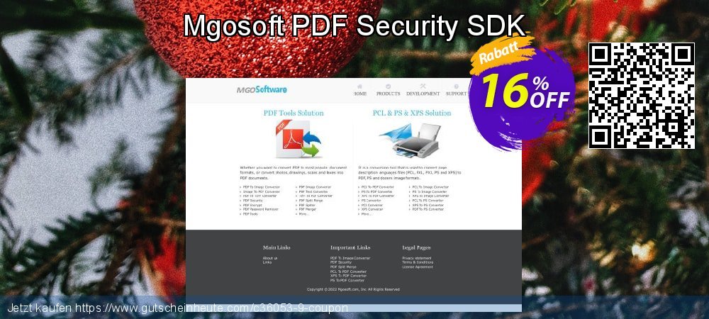 Mgosoft PDF Security SDK aufregenden Außendienst-Promotions Bildschirmfoto