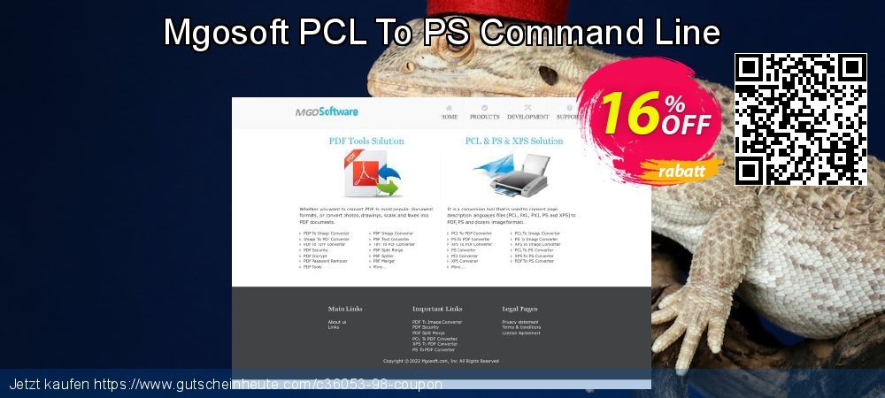 Mgosoft PCL To PS Command Line toll Preisreduzierung Bildschirmfoto