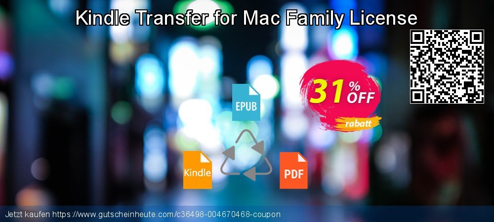 Kindle Transfer for Mac Family License großartig Nachlass Bildschirmfoto
