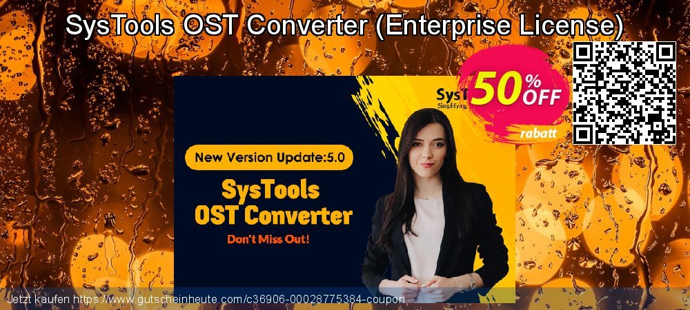 SysTools OST Converter - Enterprise License  super Förderung Bildschirmfoto