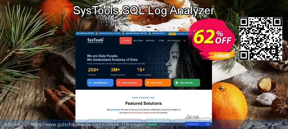 SysTools SQL Log Analyzer atemberaubend Verkaufsförderung Bildschirmfoto