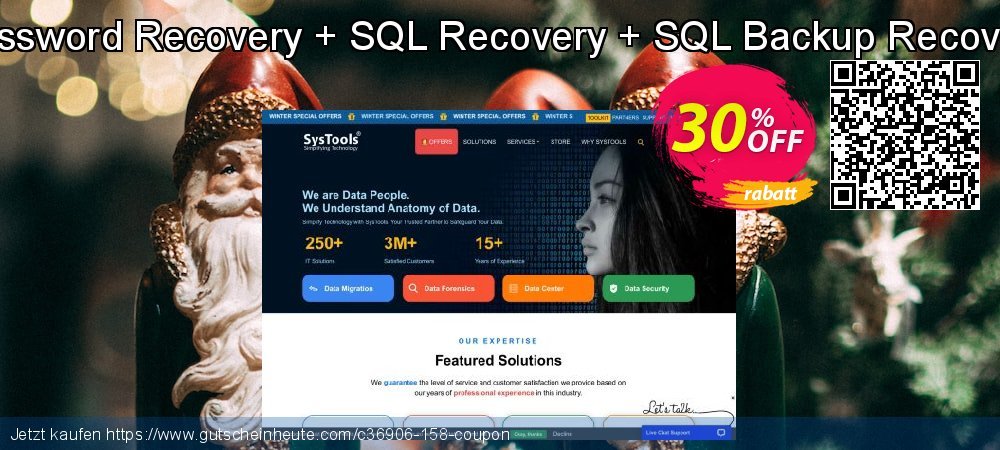 Bundle Offer - SQL Password Recovery + SQL Recovery + SQL Backup Recovery - Personal License  toll Förderung Bildschirmfoto