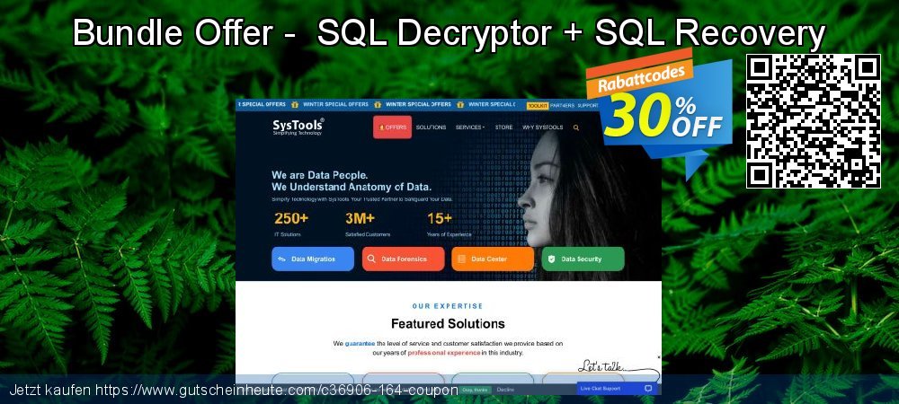 Bundle Offer -  SQL Decryptor + SQL Recovery umwerfenden Angebote Bildschirmfoto