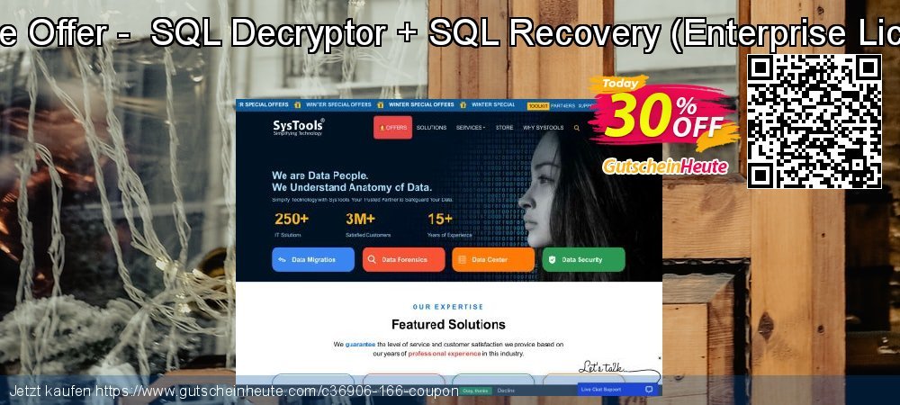 Bundle Offer -  SQL Decryptor + SQL Recovery - Enterprise License  aufregende Nachlass Bildschirmfoto