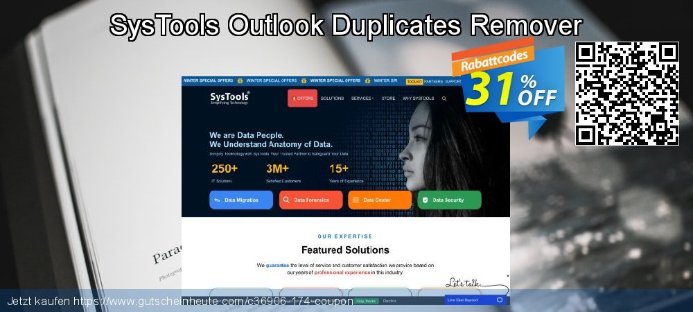 SysTools Outlook Duplicates Remover besten Preisnachlass Bildschirmfoto