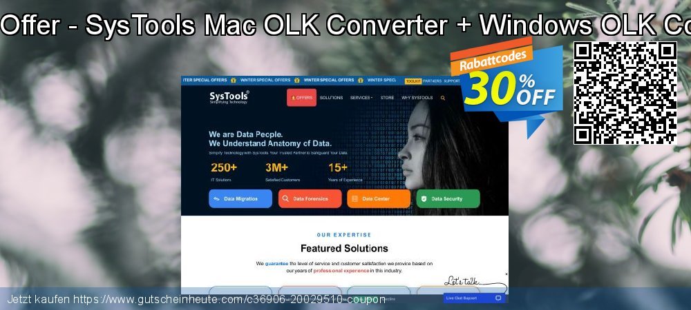 Bundle Offer - SysTools Mac OLK Converter + Windows OLK Converter geniale Beförderung Bildschirmfoto