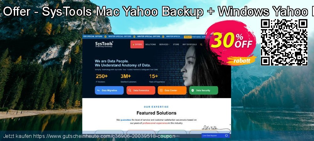Bundle Offer - SysTools Mac Yahoo Backup + Windows Yahoo Backup beeindruckend Ausverkauf Bildschirmfoto