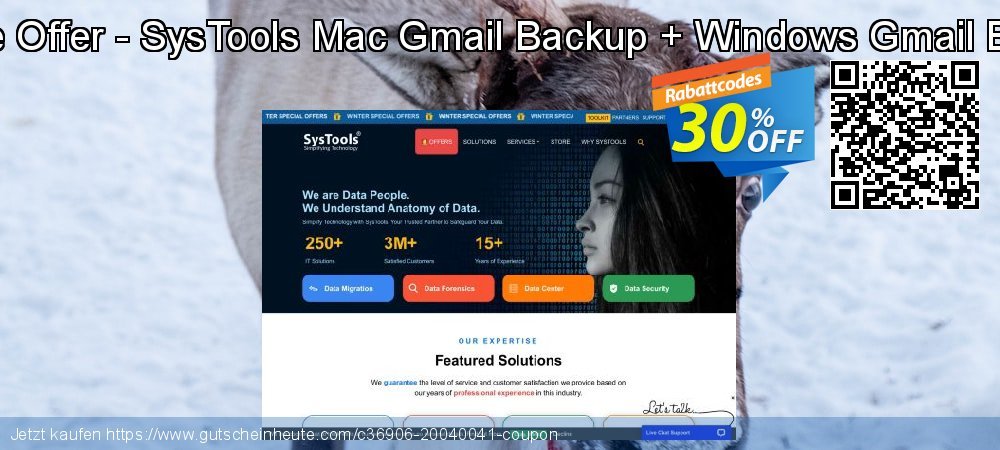 Bundle Offer - SysTools Mac Gmail Backup + Windows Gmail Backup formidable Diskont Bildschirmfoto