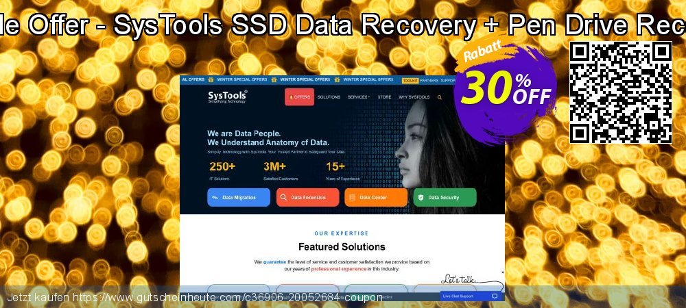 Bundle Offer - SysTools SSD Data Recovery + Pen Drive Recovery super Ermäßigungen Bildschirmfoto