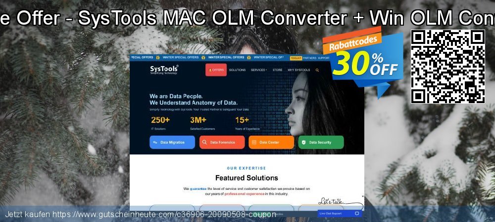 Bundle Offer - SysTools MAC OLM Converter + Win OLM Converter überraschend Rabatt Bildschirmfoto