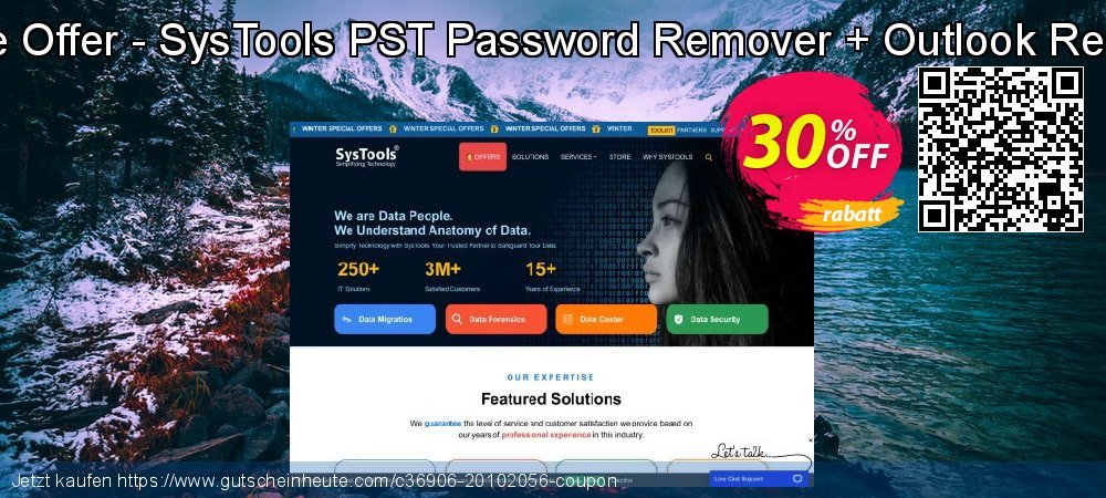 Bundle Offer - SysTools PST Password Remover + Outlook Recovery uneingeschränkt Nachlass Bildschirmfoto