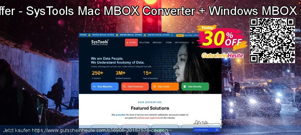 Bundle Offer - SysTools Mac MBOX Converter + Windows MBOX Converter exklusiv Angebote Bildschirmfoto