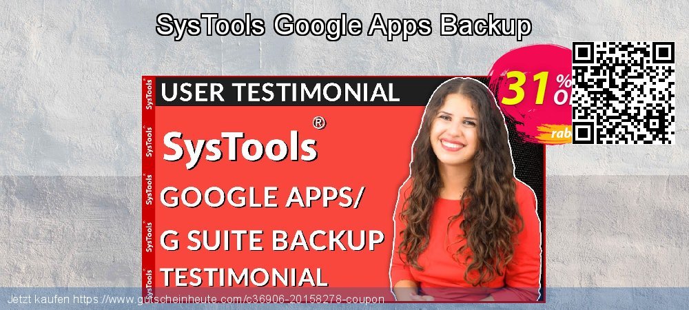 SysTools Google Apps Backup Exzellent Disagio Bildschirmfoto