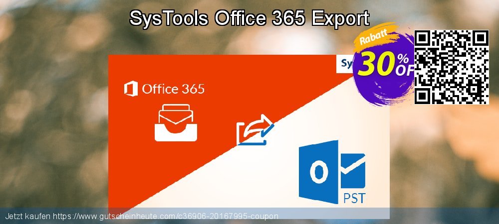 SysTools Office 365 Export ausschließenden Ermäßigungen Bildschirmfoto