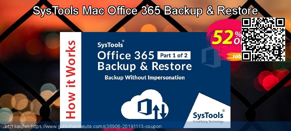SysTools Mac Office 365 Backup & Restore geniale Sale Aktionen Bildschirmfoto