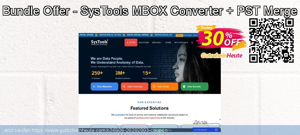 Bundle Offer - SysTools MBOX Converter + PST Merge besten Verkaufsförderung Bildschirmfoto