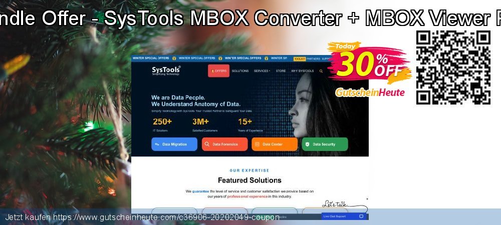 Bundle Offer - SysTools MBOX Converter + MBOX Viewer Pro toll Promotionsangebot Bildschirmfoto