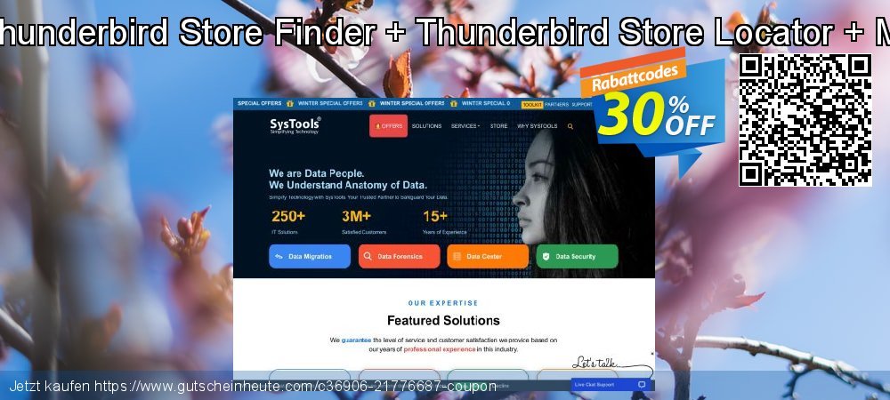Bundle Offer - Thunderbird Store Finder + Thunderbird Store Locator + MBOX Converter super Rabatt Bildschirmfoto