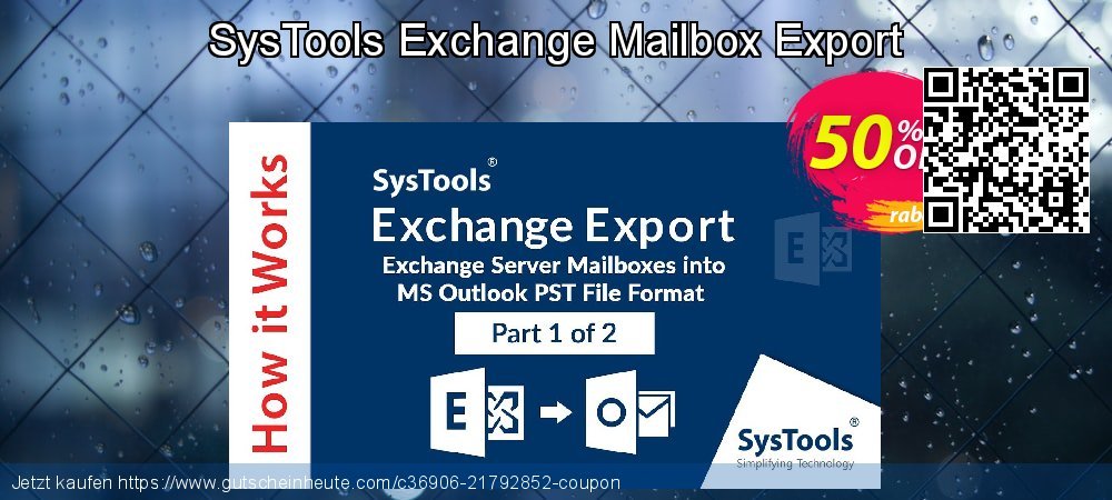 SysTools Exchange Mailbox Export geniale Beförderung Bildschirmfoto