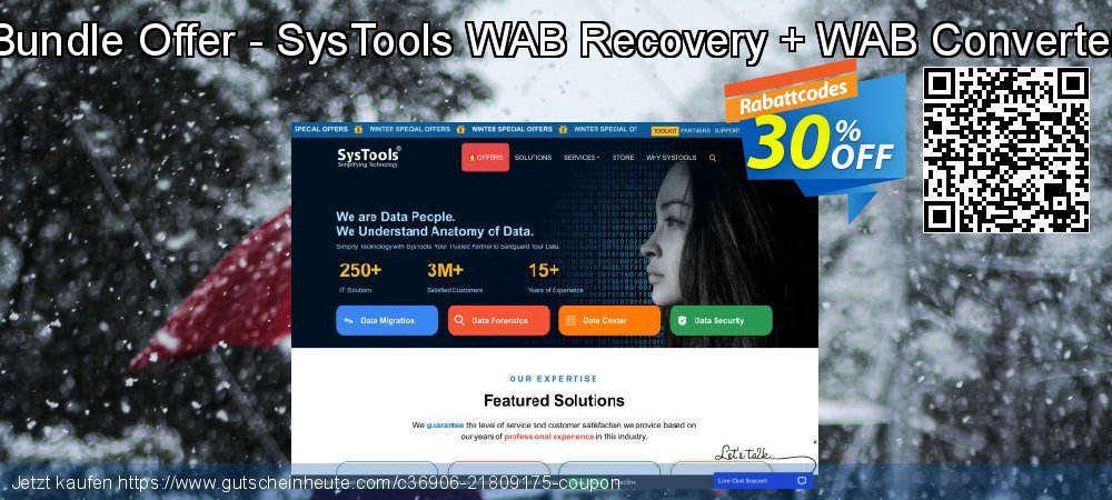 Bundle Offer - SysTools WAB Recovery + WAB Converter super Ermäßigungen Bildschirmfoto