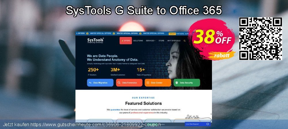 SysTools G Suite to Office 365 wundervoll Rabatt Bildschirmfoto