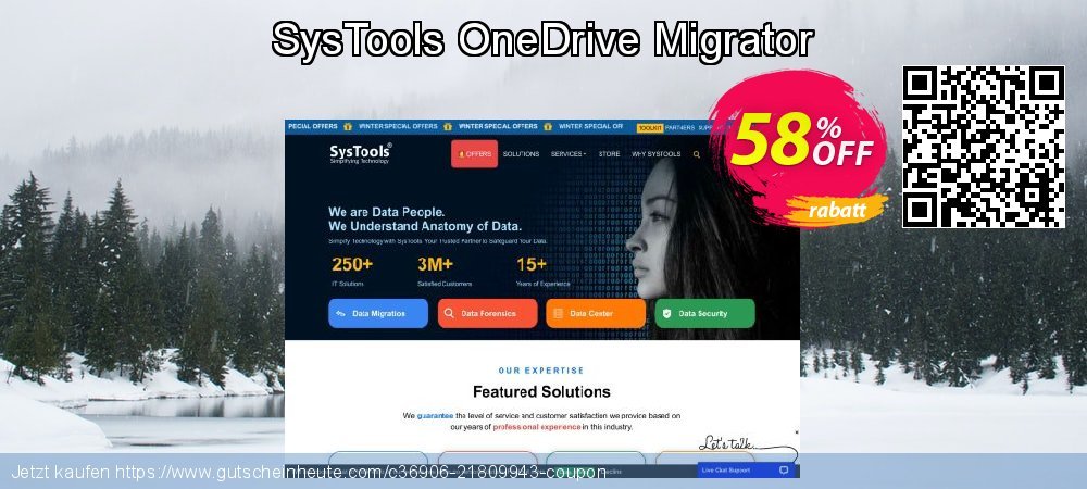 SysTools OneDrive Migrator Sonderangebote Promotionsangebot Bildschirmfoto