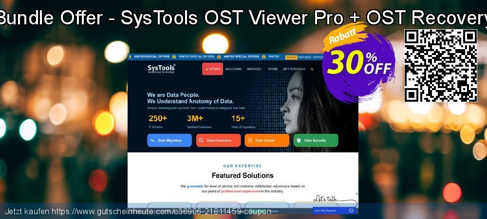 Bundle Offer - SysTools OST Viewer Pro + OST Recovery ausschließlich Ermäßigung Bildschirmfoto