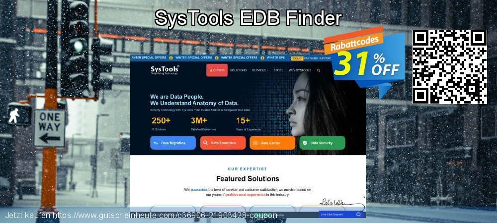 SysTools EDB Finder umwerfenden Diskont Bildschirmfoto
