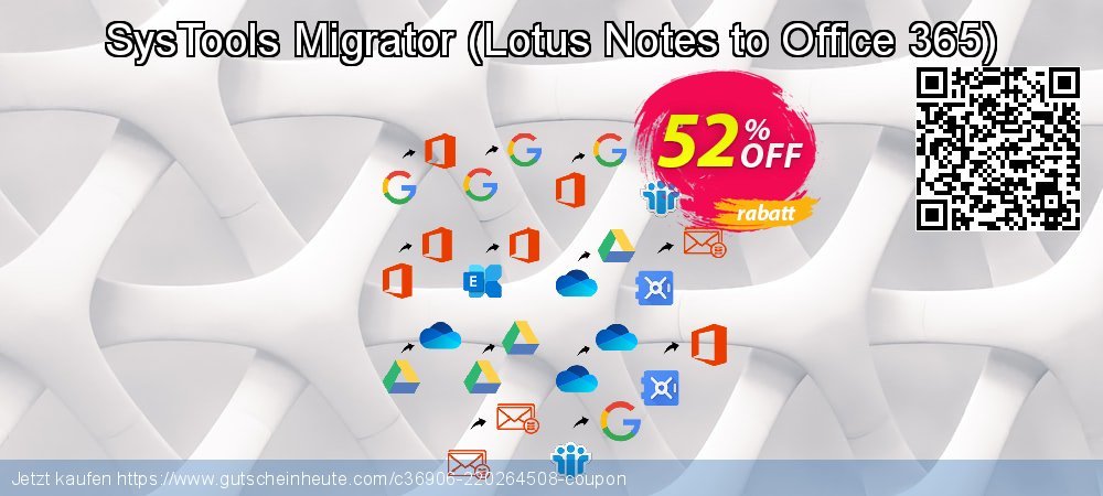 SysTools Migrator - Lotus Notes to Office 365  atemberaubend Preisreduzierung Bildschirmfoto