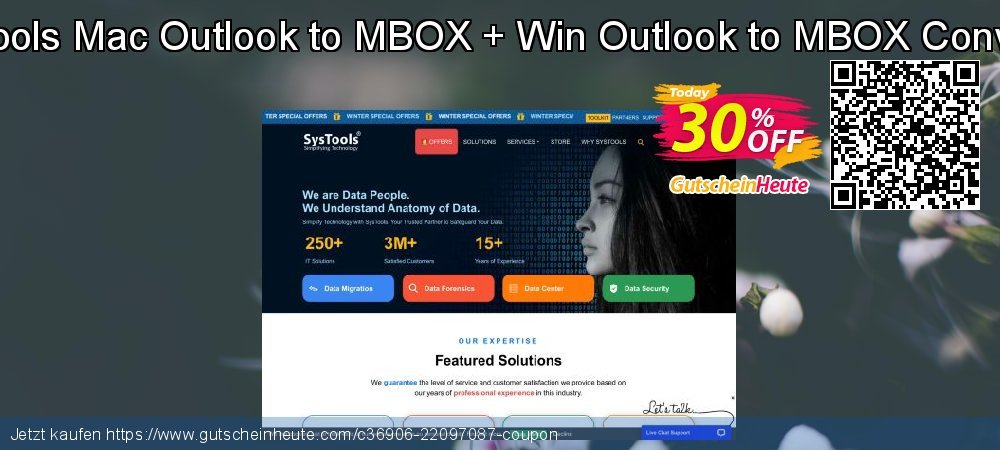SysTools Mac Outlook to MBOX + Win Outlook to MBOX Converter aufregende Ermäßigungen Bildschirmfoto