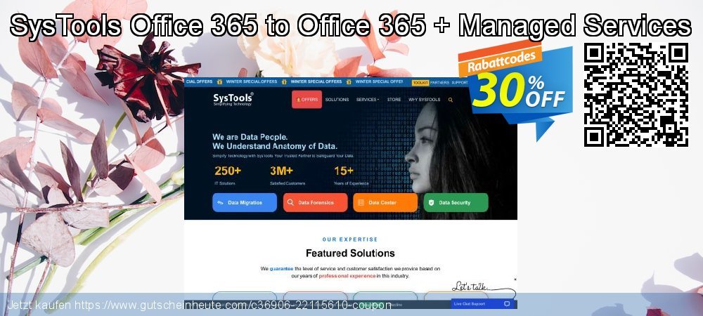 SysTools Office 365 to Office 365 + Managed Services super Außendienst-Promotions Bildschirmfoto