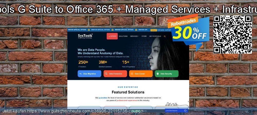 SysTools G Suite to Office 365 + Managed Services + Infrastructure verblüffend Ermäßigungen Bildschirmfoto