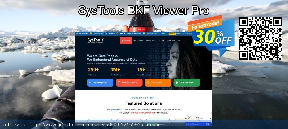 SysTools BKF Viewer Pro großartig Preisreduzierung Bildschirmfoto