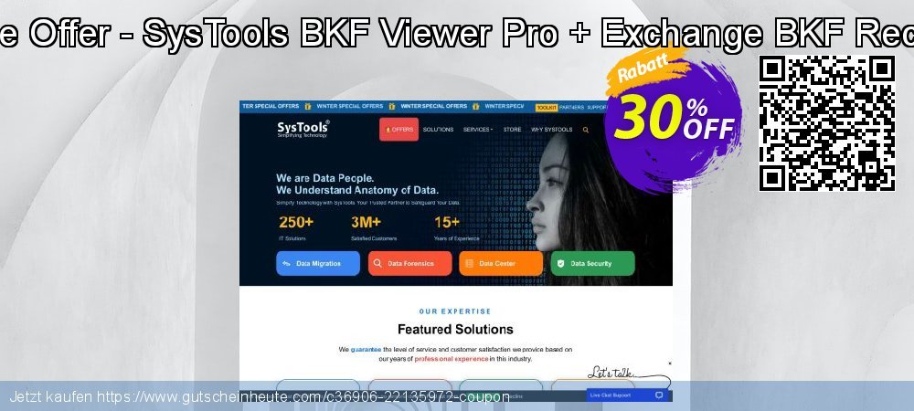Bundle Offer - SysTools BKF Viewer Pro + Exchange BKF Recovery unglaublich Ermäßigung Bildschirmfoto