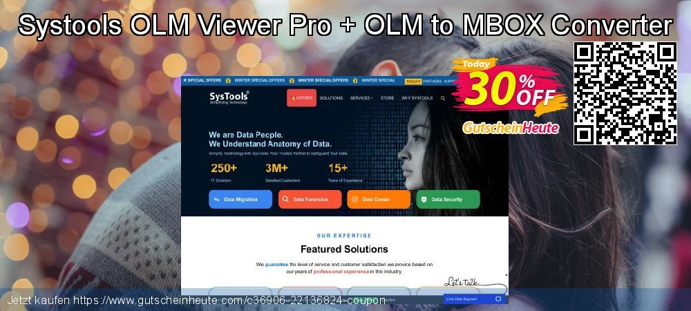 Systools OLM Viewer Pro + OLM to MBOX Converter faszinierende Verkaufsförderung Bildschirmfoto